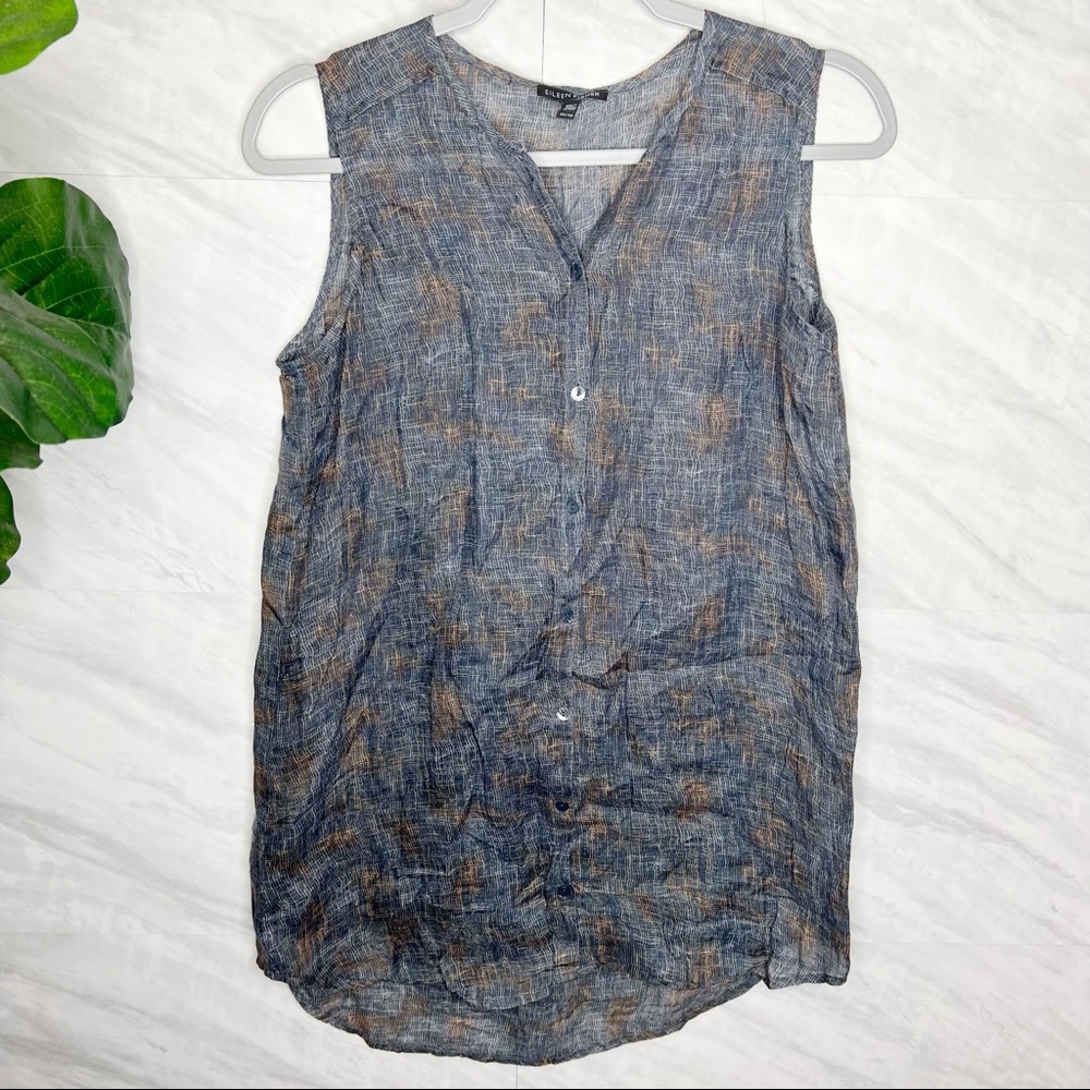 Eileen Fisher Button Up XS
